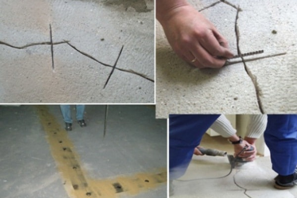 Ремонт бетонного пола от простых дефектов до замены стяжки